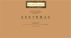 Desktop Screenshot of africanmusic.org